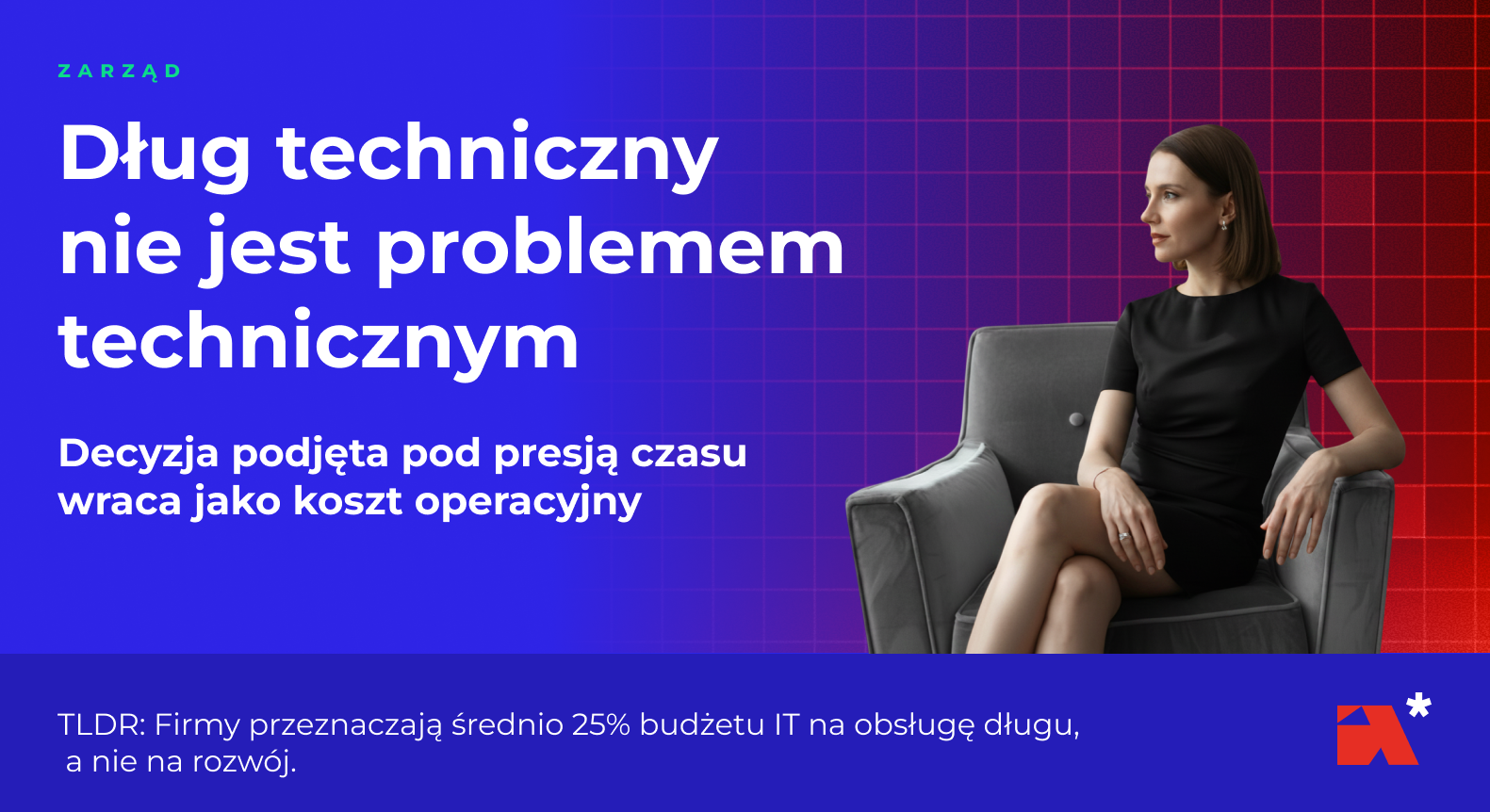 Seria «Czy to brzmi znajomo?», cz. 01 — dług techniczny jako koszt operacyjny.